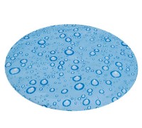 Килимок охолоджуючий для собак Nobby L Bubble Disc, d80см блакитний Н62283