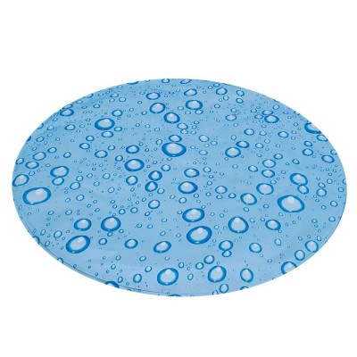 Килимок охолоджуючий для собак Nobby L Bubble Disc, d80см блакитний Н62283