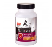 Nutri-Vet Allerg-Eze НУТРІ-ВІТ ДЛЯ АЛЕРГІКІВ добавка для собак при алергії, жувальні таблетки 60 шт