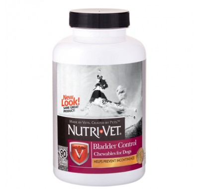Nutri-Vet Bladder Control НУТРІ-ВІТ КОНТРОЛЬ сечового міхура добавка для собак від нетримання сечі 90 шт