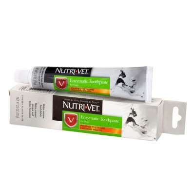 Nutri-Vet Enzymatic Toothpaste НУТРІ-ВІТ ЕНЗИМНА ЗУБНА ПАСТА для собак 70 мл