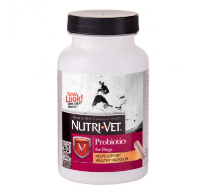 Nutri-Vet Probiotics НУТРІ-ВІТ ПРОБІОТИКИ для собак 60 шт