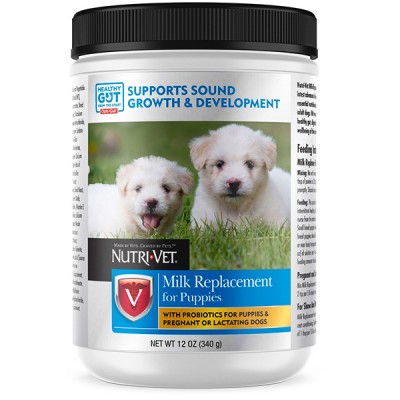 Nutri-Vet Puppy Milk НУТРІ-ВІТ МОЛОКО ДЛЯ ЦУЦЕНЦІВ замінник сучого молока для цуценят 340 г