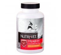 Nutri-Vet Hip&Joint Regular НУТРІ-ВІТ ЗВ'ЯЗКИ І СУСТАВИ РЕГУЛЯР (1 рівень), хондроїтин та глюкозамін для собак з МСМ 75 шт 01271