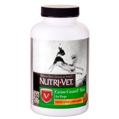 Nutri-Vet Grass Guard НУТРІ-ВІТ ЗАХИСТ ГАЗОНУ МАКС добавка для собак, від «випалювання» газонної трави 150 шт