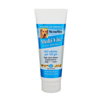 Nutri-Vet Multi-Vite НУТРІ-ВІТ МУЛЬТІ-ВІТ ГЕЛЬ комплекс вітамінів та мінералів для собак, гель 89 мл