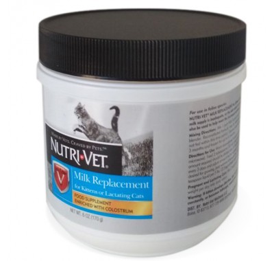 Nutri-Vet Kitten Milk НУТРІ-ВІТ МОЛОКО ДЛЯ КОТЯТ замінник котячого молока для кошенят 170г