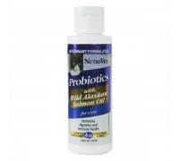 Nutri-Vet Probiotics Salmon Oil НУТРІ-ВІТ ПРОБІОТИКИ З ОЛІЄЮ ЛОСОСЯ добавка для кішок 118 мл