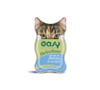 Влажный корм для кошек OASY CAT Треска 85 г, (паштет) 342306
