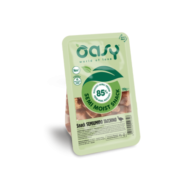 Ласощі для собак OASY DOG NATURAL SNACKS індичка 100 г, 510346