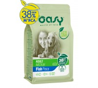 Сухий корм для собак OASY LIFESTAGE Adult Medium риба 12 кг, 510162