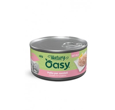 Вологий корм для цуценят OASY DOG Wet Natury Puppy курка, м’ясне філе 150 г, 514054