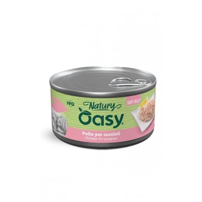 Вологий корм для цуценят OASY DOG Wet Natury Puppy курка, м’ясне філе 150 г, 514054
