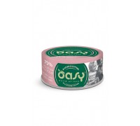 Вологий корм для кішок OASY CAT Wet More Love курка з шинкою, ніжна нарізка у соусі 70 г, 344768