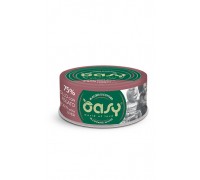 Вологий корм для кішок OASY CAT Wet More Love курка з печінкою, ніжна нарізка у соусі 70 г, 344744