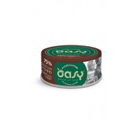 Вологий корм для кішок OASY CAT Wet More Love курка з індичкою, ніжна нарізка у соусі 70 г, 344782