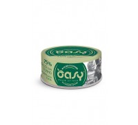 Вологий корм для кішок OASY CAT Wet More Love курка з тунцем, ніжна нарізка у соусі 70 г, 344805