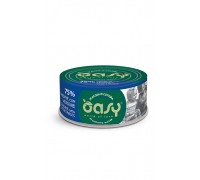 Вологий корм для кішок OASY CAT Wet More Love сардинела з овочами, ніжна нарізка у соусі 70 г, 349862