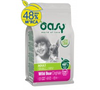 Сухий корм для собак OASY OAP ADULT Small/Mini дикий кабан 2,5 кг, 348599