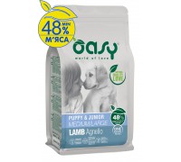 Сухий корм для цуценят OASY OAP PUPPY Medium/Large ягня 2,5 кг, 348490