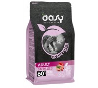 Сухий корм для кішок OASY CAT Grain Free Sterilized свинина з яблуком та шипшиною 300 г, 4329512395