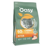 Сухий корм для кошенят Oasy Dry Cat Superior Kitten з куркою 300 г, 515457