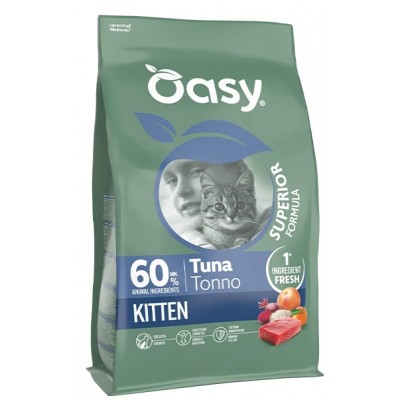 Сухий корм для кішок Oasy Dry Cat Superior Kitten тунець 1,5 кг, 515730