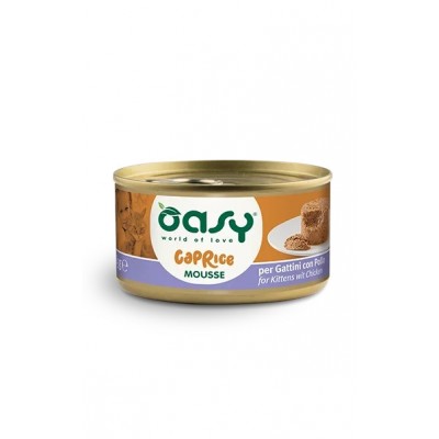 Вологий корм для кошенят OASY CAT Caprice Kitten курка 85 г, (мус) 342771