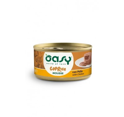 Вологий корм для кішок OASY CAT Caprice курка 85 г, (мус) 342818