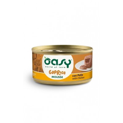 Вологий корм для кішок OASY CAT Caprice курка 85 г, (мус) 342818