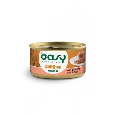 Вологий корм для кішок OASY CAT Caprice Лосось 85 г, (мус) 342856