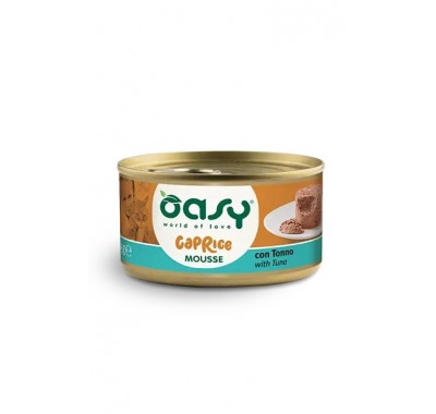 Вологий корм для кішок OASY CAT Caprice Тунець 85 г, (мус) 342894