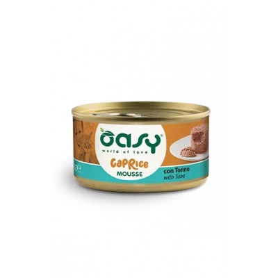 Вологий корм для кішок OASY CAT Caprice Тунець 85 г, (мус) 342894
