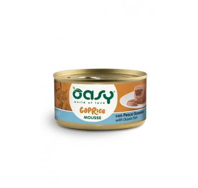 Влажный корм для кошек OASY CAT Caprice Океаническая рыба 85 г, (мусс) 342917