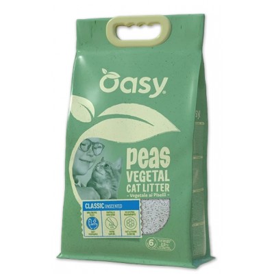 Гороховий наповнювач для котячого туалету Oasy Classic 10 л, 514337