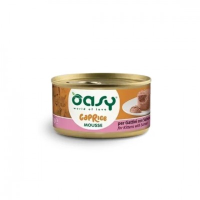 Вологий корм для кошенят OASY CAT Caprice Kitten 85 г, лосось (мус) 9512036