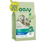Сухий корм для собак OASY LIFESTAGE Adult Large риба 12 кг, 510179