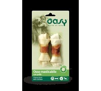 Ласощі для собак, кістки OASY DOG Chewy Bone курка -M- (2 pcs) 56 г, 340272