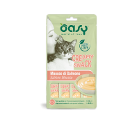 Ласощі для кішок OASY CAT Сreamy Лосось (4X15) 60 г, 510728