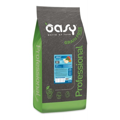 Сухий корм для собак OASY DOG Grain Free Adult Medium/Large риба з яблуком та бататом 18 кг, 349411