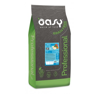 Сухий корм для собак OASY DOG Grain Free Adult Small/Mini риба з яблуком та бататом 18 кг, 349404
