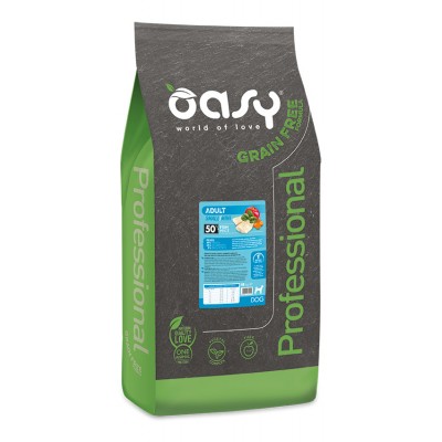 Сухий корм для собак OASY DOG Grain Free Adult Small/Mini риба з яблуком та бататом 18 кг, 349404