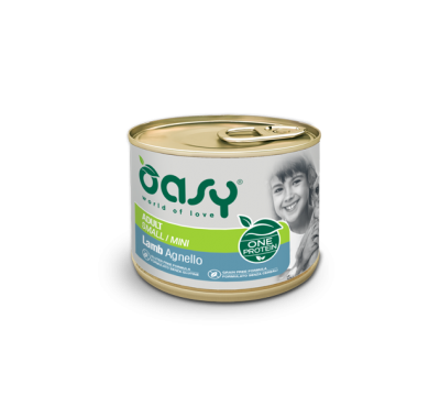 Вологий корм для собак OASY OAP Adult Small/Mini ягня 200 г, 344362