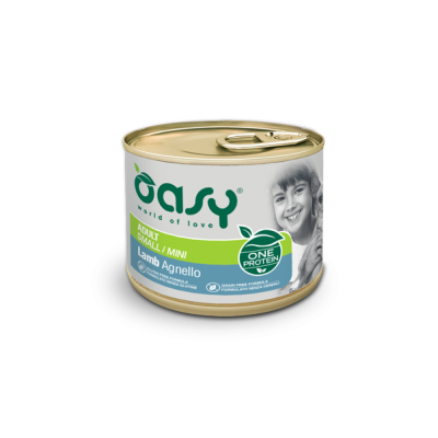 Вологий корм для собак OASY OAP Adult Small/Mini ягня 200 г, 344362