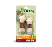Ласощі для собак, кістки OASY DOG Chewy Bone качка -M- (2 ПК) 54 г, 341026
