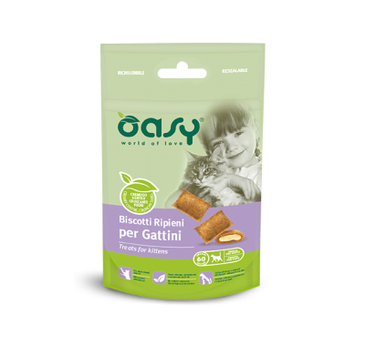 Ласощі для кошенят OASY CAT TREATS 60 г, 346267