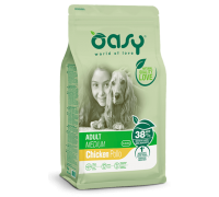 Сухий корм для собак OASY LIFESTAGE Adult Medium з куркою 18 кг, 349213