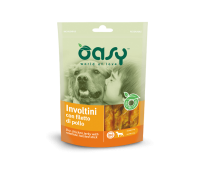 Ласощі для собак OASY DOG Dry курка Jerky Rawhide Twisted Stick 350 г, 343648