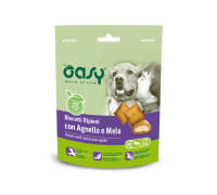 Ласощі для собак OASY DOG TREATS ягня та яблуко 80 г, 346205