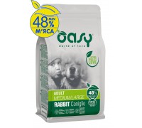 Сухий корм для собак OASY OAP ADULT Medium/Large кролик 2,5 кг, 348674